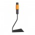 Fiskars QuikFit Hoe 3 Black, Orange Hand cultivator