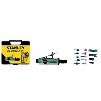 Stanley 160153XSTN die/straight grinder Straight die grinder 25000 RPM Black, Silver
