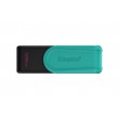 Kingston Technology DataTraveler 128GB Portable USB 3.2 Gen 1 Exodia S (Black/Turquoise) Kingston Technology DataTraveler 128GB Portable USB 3.2 Gen 1 Exodia S (Black/Turquoise)