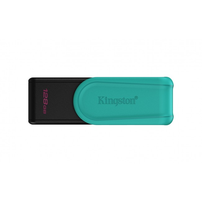Kingston Technology DataTraveler 128GB Portable USB 3.2 Gen 1 Exodia S (Black/Turquoise) Kingston Technology DataTraveler 128GB Portable USB 3.2 Gen 1 Exodia S (Black/Turquoise)