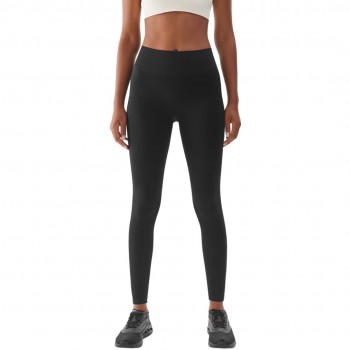 Women's leggings 4F F278 deep black 4FWAW24TFTIF278 20S XS/S