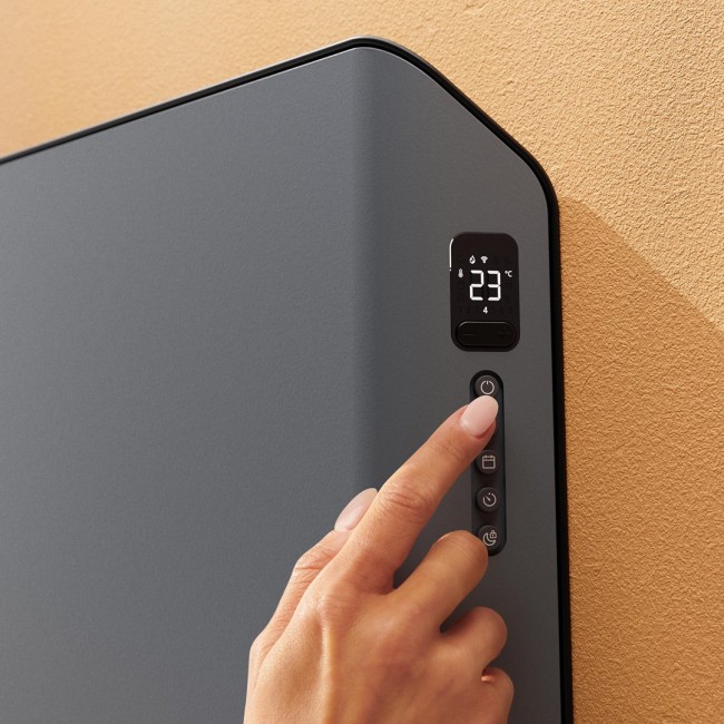 Duux Edge 2000 Smart Convector Heater 2000 W, Suitable for rooms up to 30 m2, Gray, Indoor, Remote Control via Smartphone, IP24 Duux Edge 2000 Smart Convector Heater 2000 W, Suitable for rooms up to 30 m2, Gray, Indoor, Remote Control via Smartphone, IP24