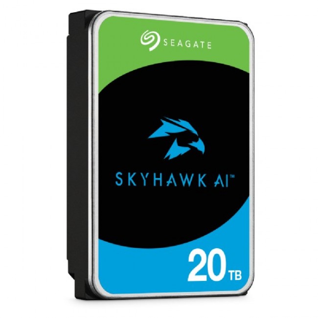 Seagate SkyHawk AI internal hard drive 20 TB 7200 RPM 512 MB 3.5 Seagate SkyHawk AI internal hard drive 20 TB 7200 RPM 512 MB 3.5