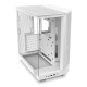 NZXT H6 Flow RGB Midi Tower White NZXT H6 Flow RGB Midi Tower White