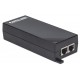 Intellinet Gigabit High-Power PoE+ Injector,1 x 30 W Port, IEEE 802.3at/af Compliant, Plastic Housing