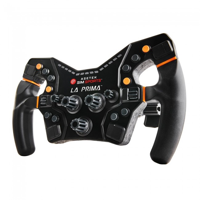 Asetek La Prima Black Steering wheel PC Asetek La Prima Black Steering wheel PC