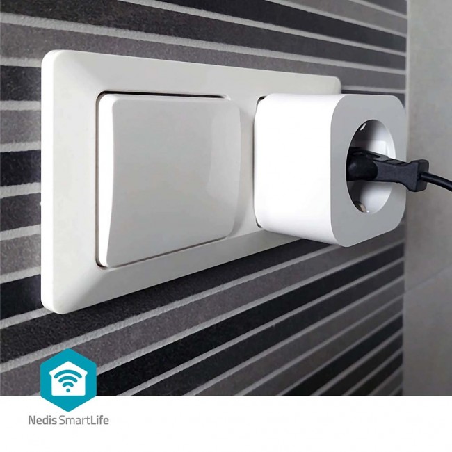 Nedis WIFIP121FWT3 smart plug 3680 W Home White