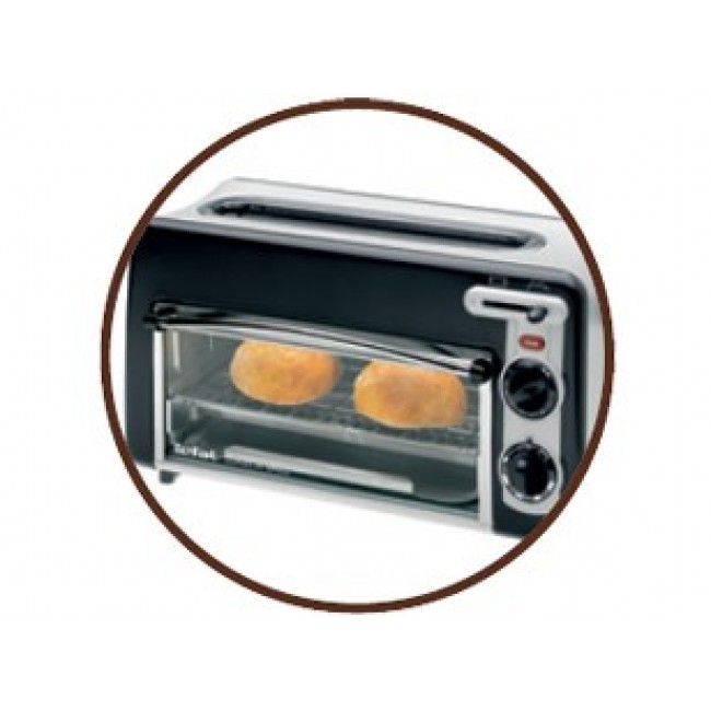 Tefal TL6008 2 slice(s) 1300 W Aluminium, Black