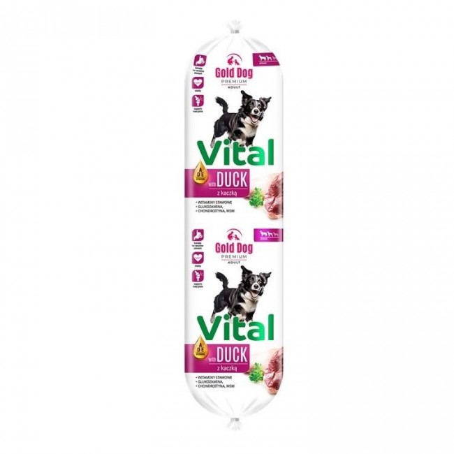 GOLD DOG Vital Duck duck - wet dog food - 900g