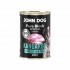 JOHN DOG Pure Black Special Edition Mono Kangaroo - wet dog food - 400g