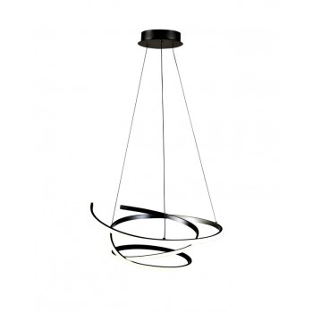 PENDANT LED LIGHT SIBIU 42W 4000K BLACK