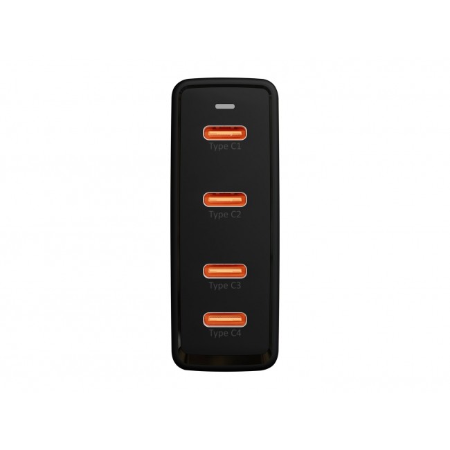 Wall charger USB-Cx4 PD 100W GAN black