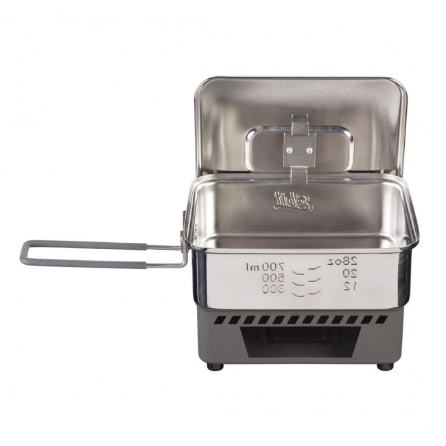 ESBIT CS1100ST camping cookware Set 1.1 L Black, Silver
