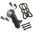 RAM Mounts X-Grip Phone Mount with Motorcycle Handlebar Clamp Base RAM Mounts X-Grip Phone Mount with Motorcycle Handlebar Clamp Base