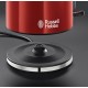 Russell Hobbs 20412-70 electric kettle Black, Red, Stainless steel