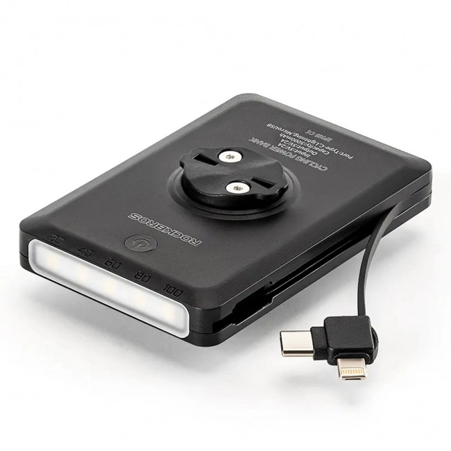 Rockbros JP008 front bike light with power bank for under the speedometer Rockbros JP008 front bike light with power bank for under the speedometer