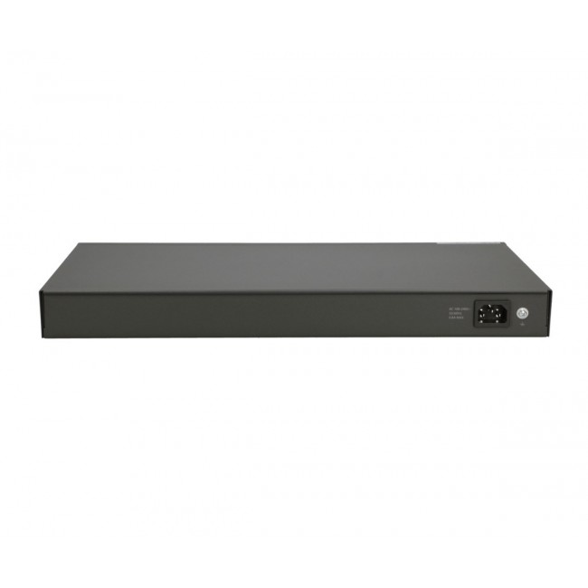 FiberHome S4820-28T-X-AC network switch Managed L2/L3 Gigabit Ethernet (10/100/1000) 1U Black, Grey