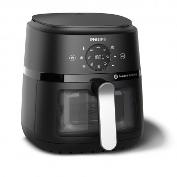 Philips 2000 series NA221/00 fryer Single 4.2 L Stand-alone 1500 W Hot air fryer Silver