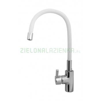 PYRAMIS 090919538 kitchen faucet Chrome, White