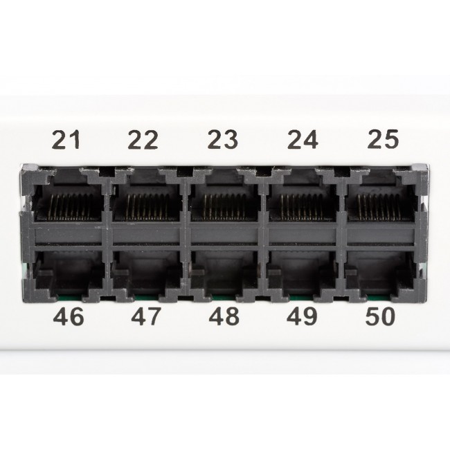 Digitus CAT 3 ISDN patch panel, unshielded, grey Digitus CAT 3 ISDN patch panel, unshielded, grey