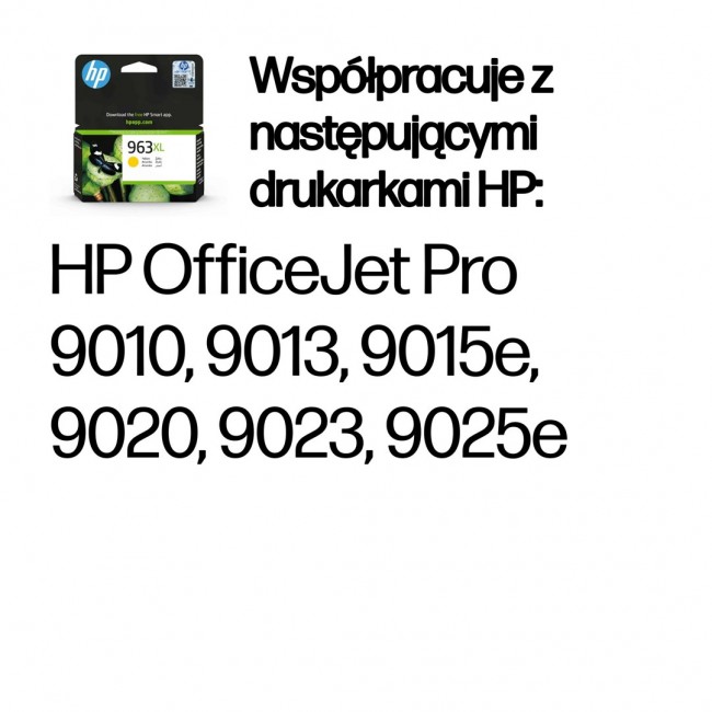 HP 963XL High Yield Yellow Cartridge