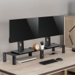Dual Monitor Stand - Double Maclean, max. 20kg, tempered glass, (1029x285x127mm), MC-936 Dual Monitor Stand - Double Maclean, max. 20kg, tempered glass, (1029x285x127mm), MC-936