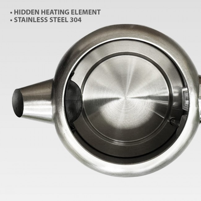 Maestro MR-050 Electric Kettle 1.7 L Stainless Steel