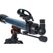 Celestron Inspire 70AZ Refractor 35x Black, Blue