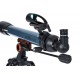 Celestron Inspire 70AZ Refractor 35x Black, Blue