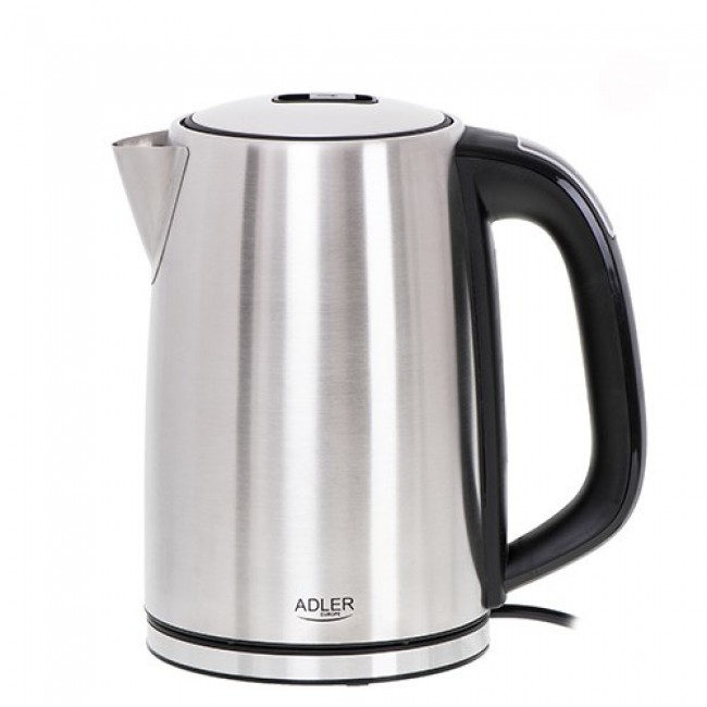 Adler AD 1340 electric kettle 1.7 L 2200 W Black, Silver Adler AD 1340 electric kettle 1.7 L 2200 W Black, Silver