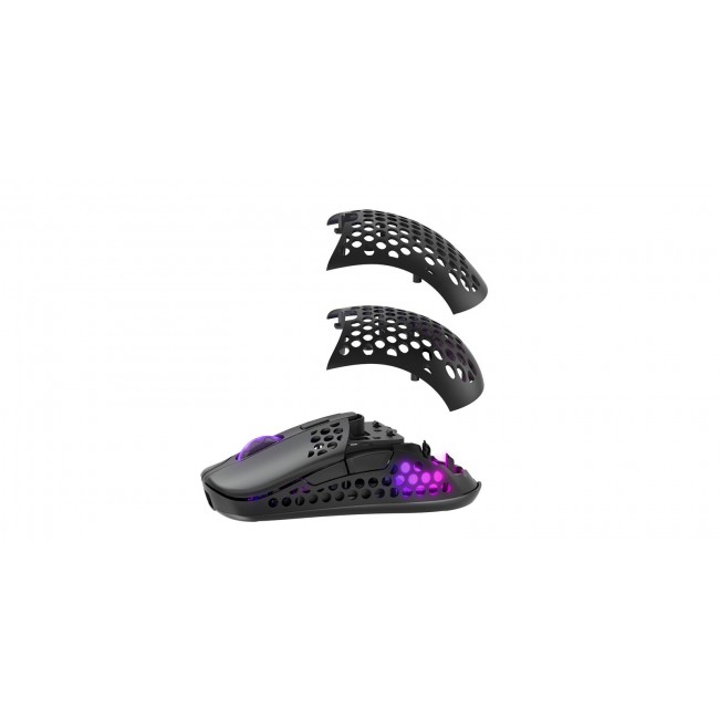 CHERRY XTRFY M42 RGB mouse Gaming Ambidextrous RF Wireless + USB Type-C Optical 19000 DPI
