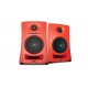 Kali Audio LP-UNF-R - a pair of Bluetooth monitor speakers (red)