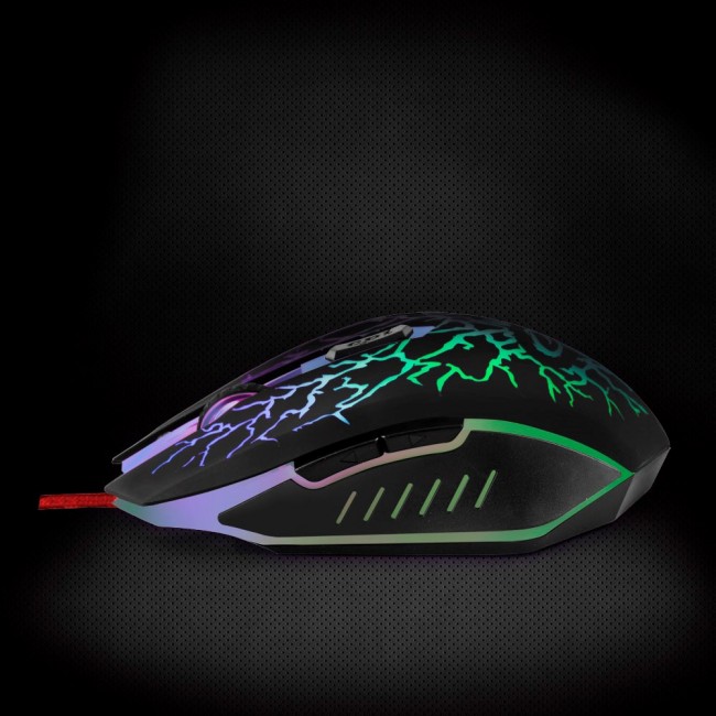 Esperanza EGM211R mouse Right-hand USB Type-A Optical 2400 DPI