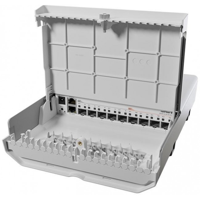 Mikrotik netFiber 9 Gigabit Ethernet (10/100/1000) Power over Ethernet (PoE) White