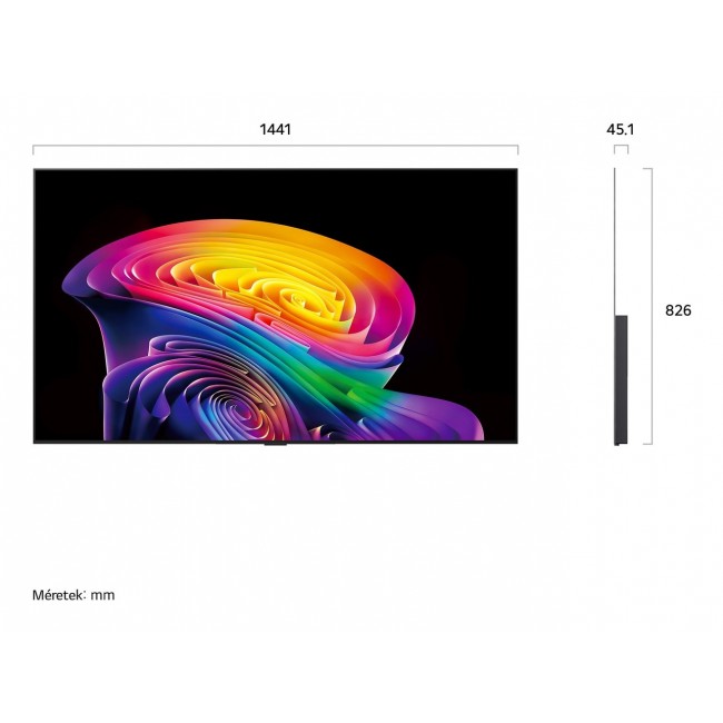LG OLED evo AI OLED65C61LA TV 165.1 cm (65