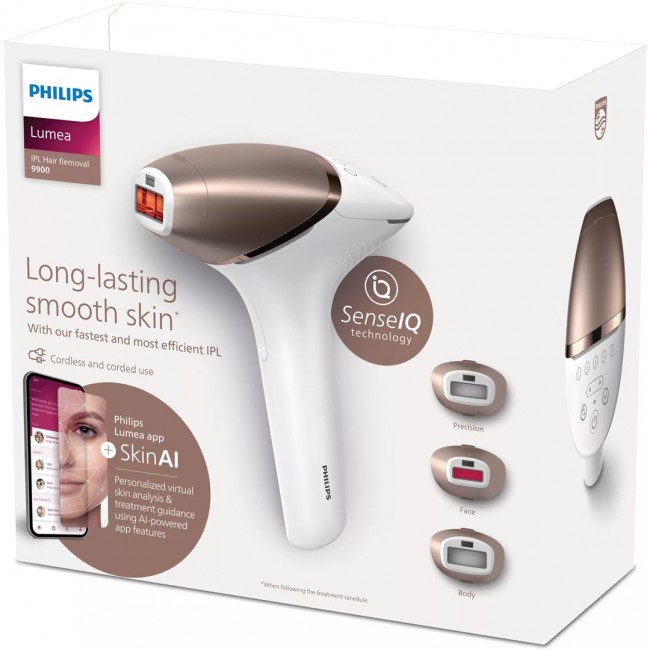 Philips BRI973/00 light hair remover Intense pulsed light (IPL) Rose gold, White