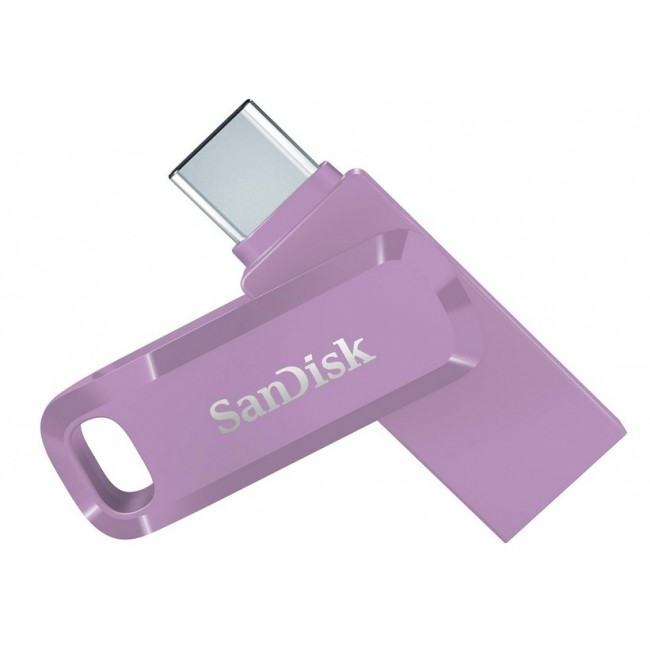 SanDisk Ultra Dual Drive Go USB 256GB USB flash drive USB Type-A / USB Type-C 3.2 Gen 1 (3.1 Gen 1) Lavender