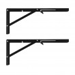 Maclean Folding Wall Shelf Bracket, min. 350 mm, max. 700 mm, max. 50 kg, 2 pieces, MC-196
