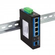 LogiLink NS204 network switch Unmanaged Gigabit Ethernet (10/100/1000) Black