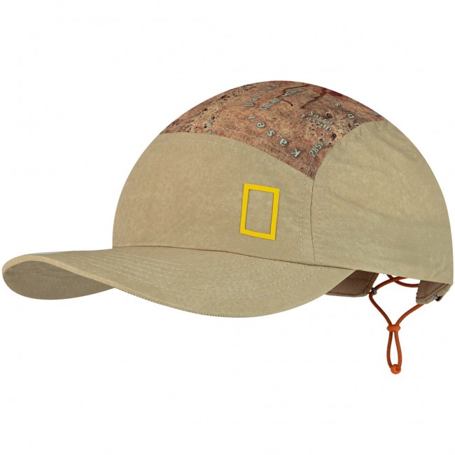 Czapka z daszkiem BUFF 5 PANEL EXPLORE CAP GEOS BRINDLE one size
