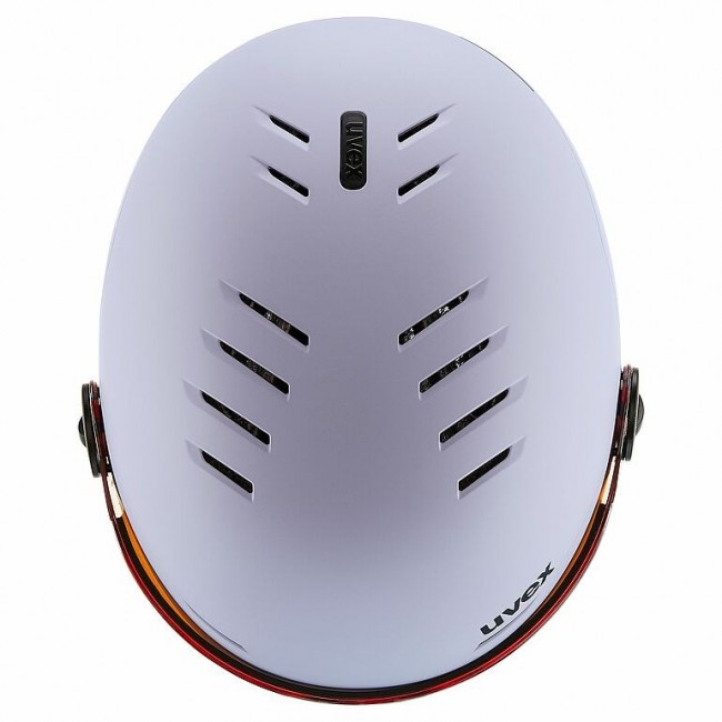 Uvex Skihelm rocket jr visor Lavender