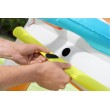 Bestway Kick N Swish 3-in-1 Multi-Use Inflatable Ball Pit with 18 Play Balls