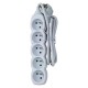 Esperanza ELK207W Power strip 5GN/1.5M White