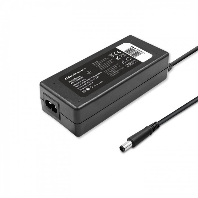 Qoltec 51519.65W Power adapter for Dell | 65W | 19.5V | 3.34A | 7.4*5.0+pin | +power cable Qoltec 51519.65W Power adapter for Dell | 65W | 19.5V | 3.34A | 7.4*5.0+pin | +power cable
