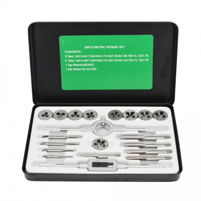 ROCKFORCE TAPS+DIES set 20cz