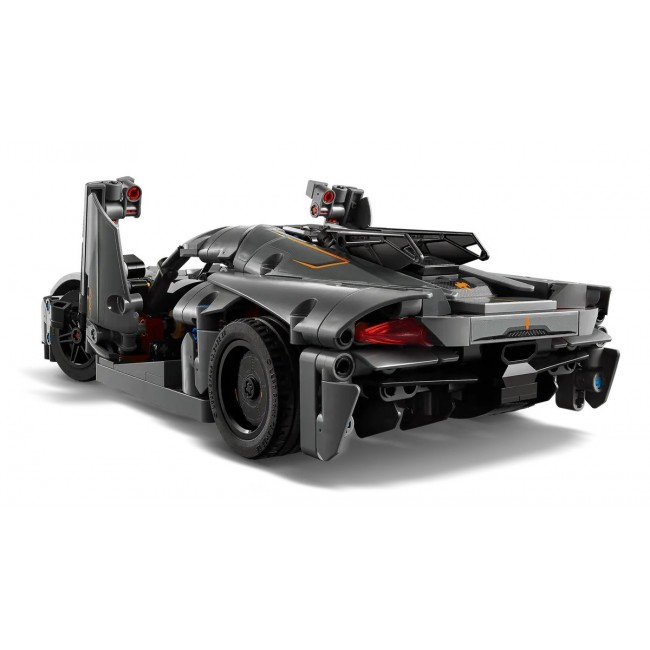 LEGO TECHNIC 42173 Koenigsegg Jesko Absolute Grey Hypercar LEGO TECHNIC 42173 Koenigsegg Jesko Absolute Grey Hypercar