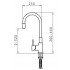 Kitchen mixer PYRAMIS FLESSI black edition