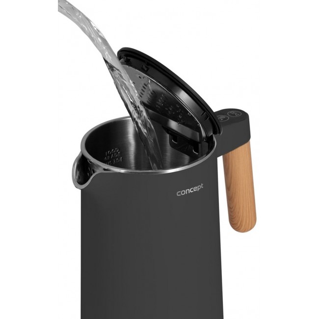 ELECTRIC KETTLE CONCEPT RK3302 ANTHRACITE ELECTRIC KETTLE CONCEPT RK3302 ANTHRACITE