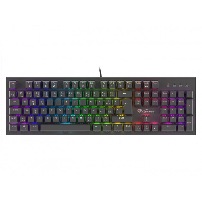 GENESIS THOR 300 keyboard Gaming USB QWERTY Portuguese Black GENESIS THOR 300 keyboard Gaming USB QWERTY Portuguese Black