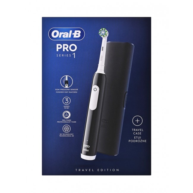Oral-B electric toothbrush ORAL-B PRO1 BLACK Oral-B electric toothbrush ORAL-B PRO1 BLACK